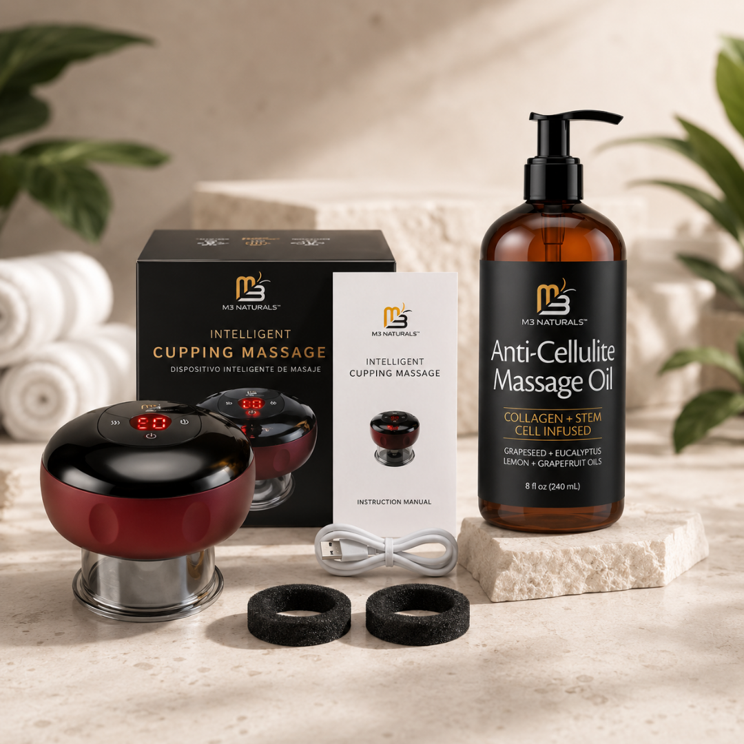Aceite Masaje Corporal+Ventosa Electrica