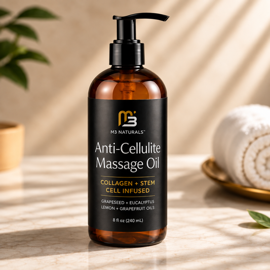 M3 Naturals™ · Aceite Corporal Reafirmante